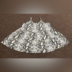 A.Gain 3XL Stylish Women's Snake Print Tank Top